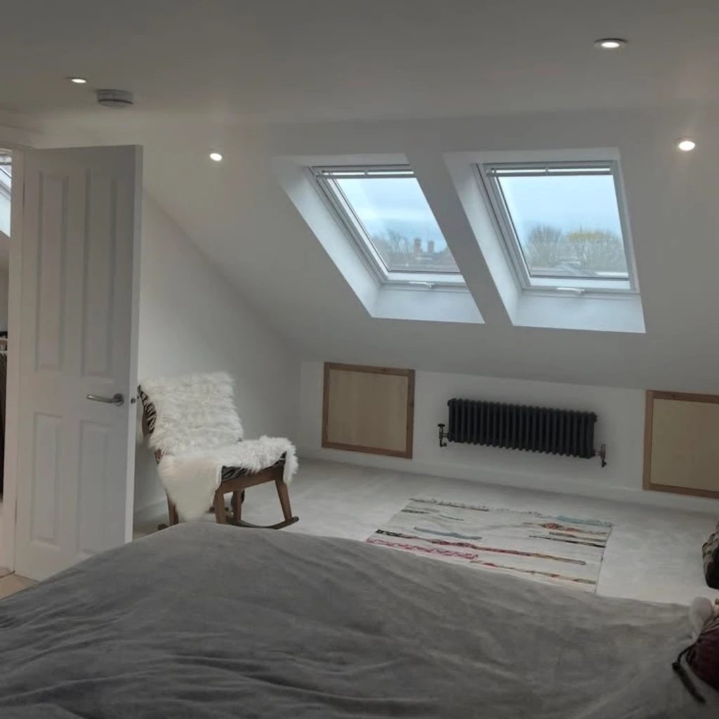 Velux loft conversion completed by JC Carpentry, carpenters in Brighton & East Sussex