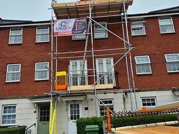 Three-storey terraced access, Swansea road