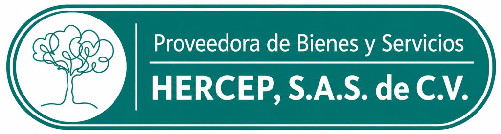 Logotipo HERCEP – Proveedora de Bienes y Servicios
