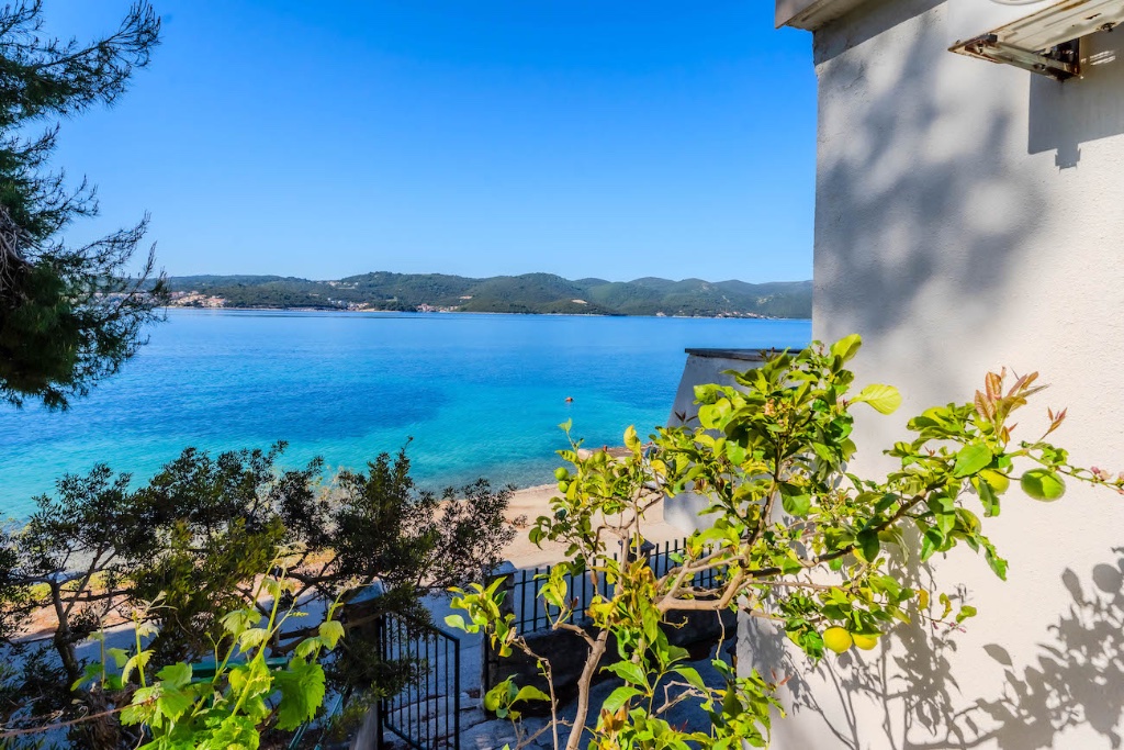 Beachfront view