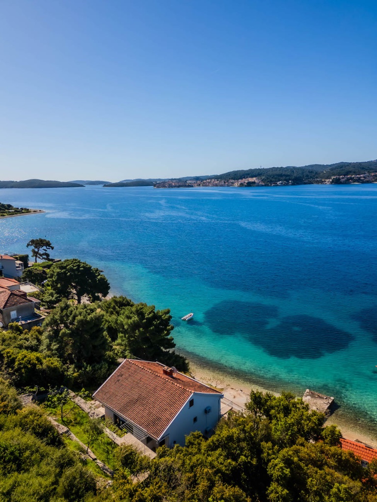 Korčula channel view