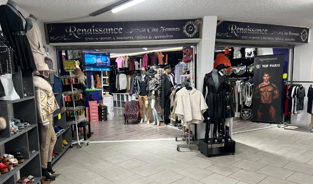 Intérieur boutique Renaissance
