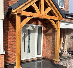 Timber-Frame Porch