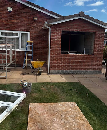 Bricklaying project in Nuneaton by DTA Bricklaying Solutions