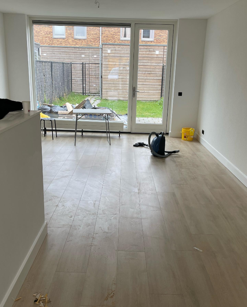 Renovatie woonkamer Rotterdam