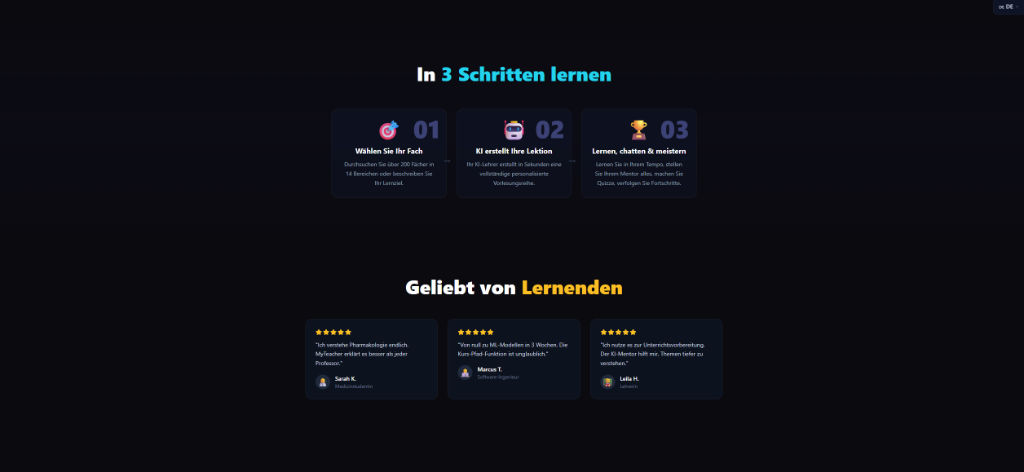 MyTeacher screenshot 1