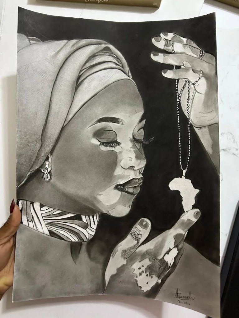 Commission artwork process