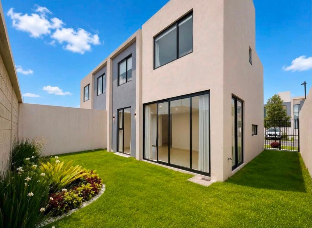 Acceso principal de desarrollo residencial TEMBO