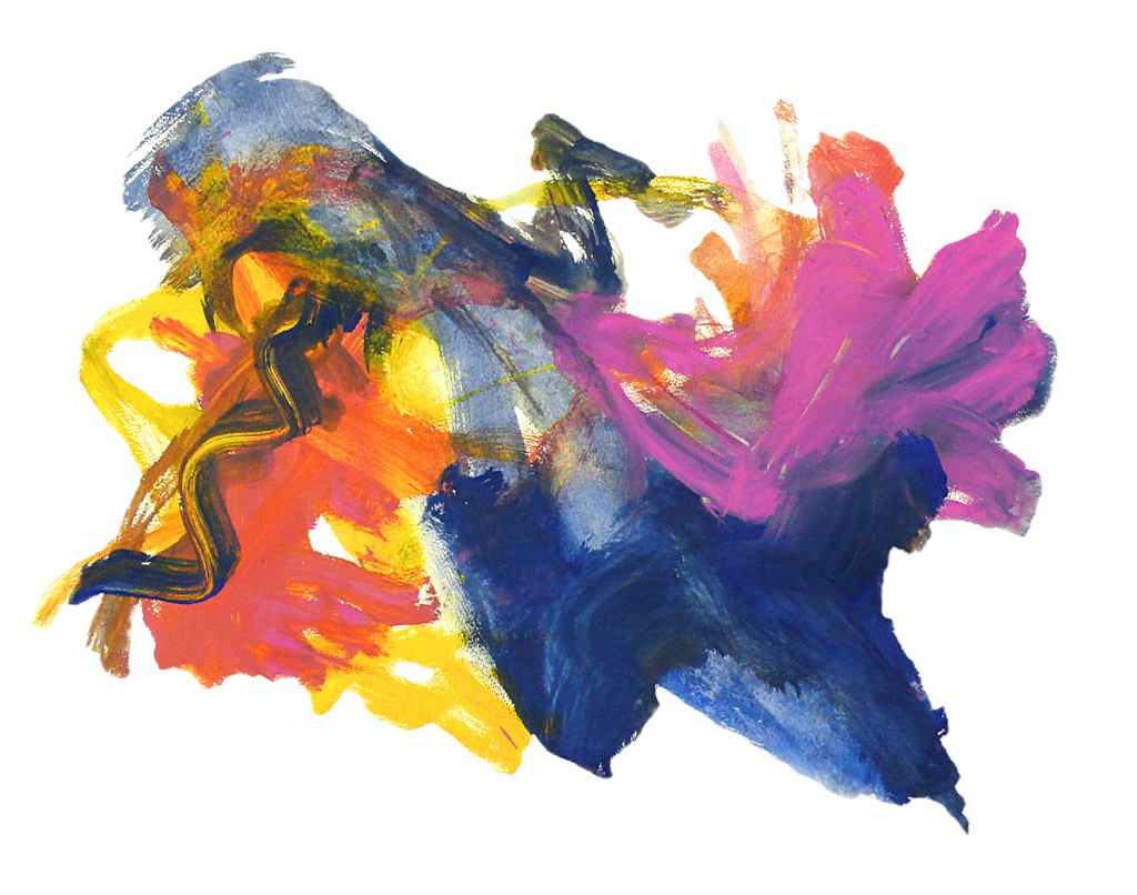Abstract paint splatter decorative background