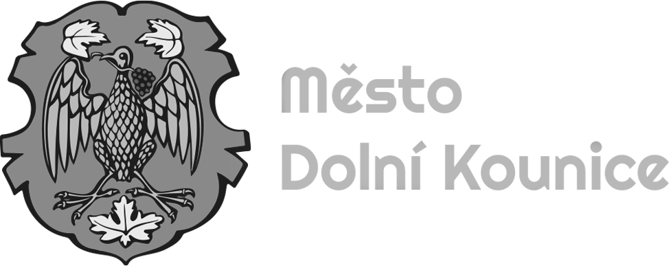Město Dolní Kounice — logo