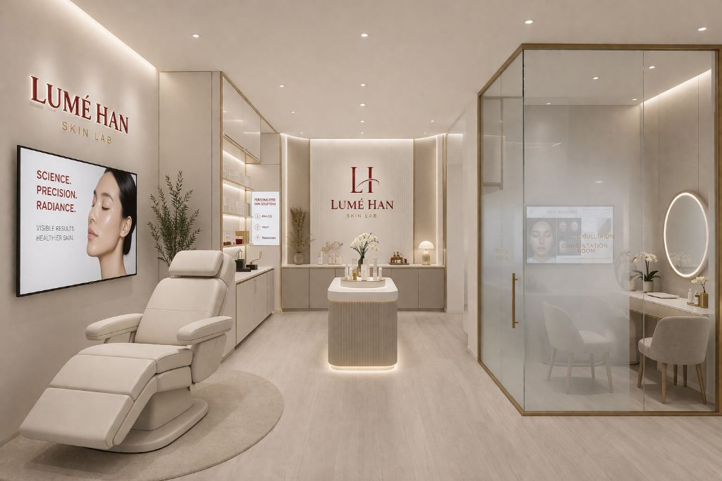 Lumé Han Skin Lab interior