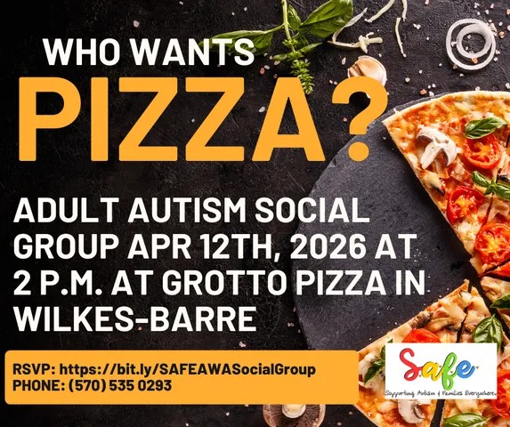 Adult Autism Social Group – Pizza Outing