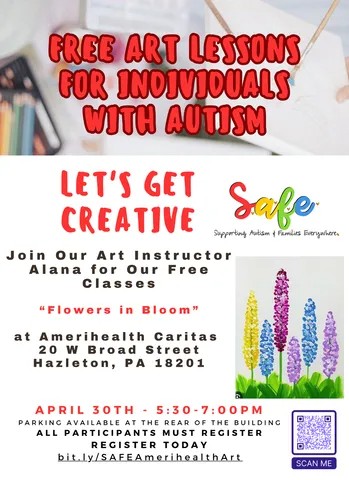 Free Art Lessons – Flowers in Bloom