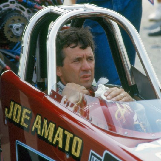 Joe Amato in the cockpit
