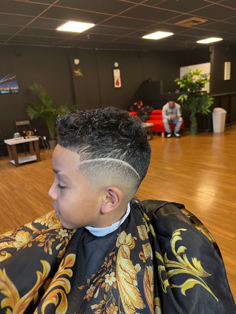 Precision fade with design line