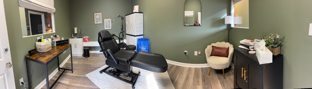 Jouri Studio premium treatment room for membership clients in Roanoke VA