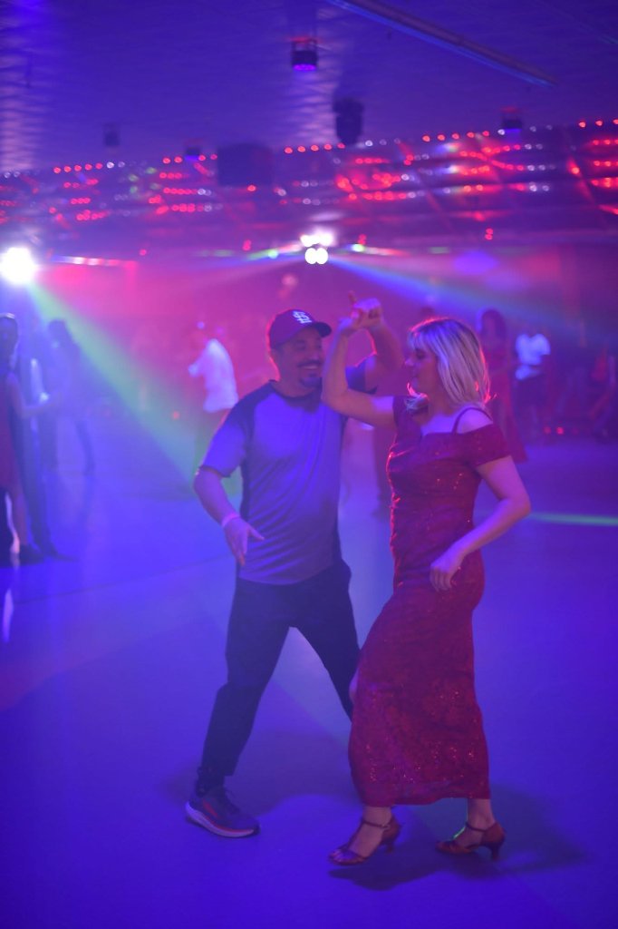 Jack dancing at a social event