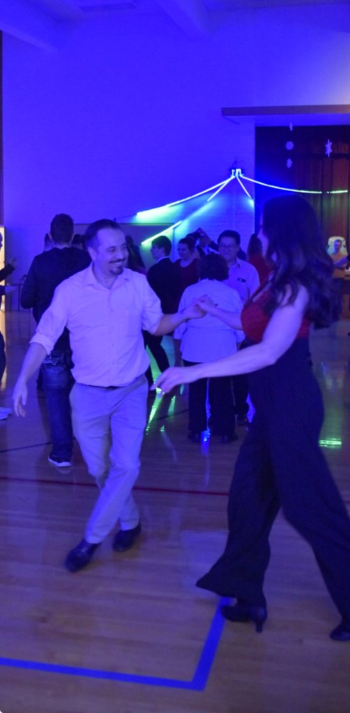 Jack R. Berry dancing West Coast Swing