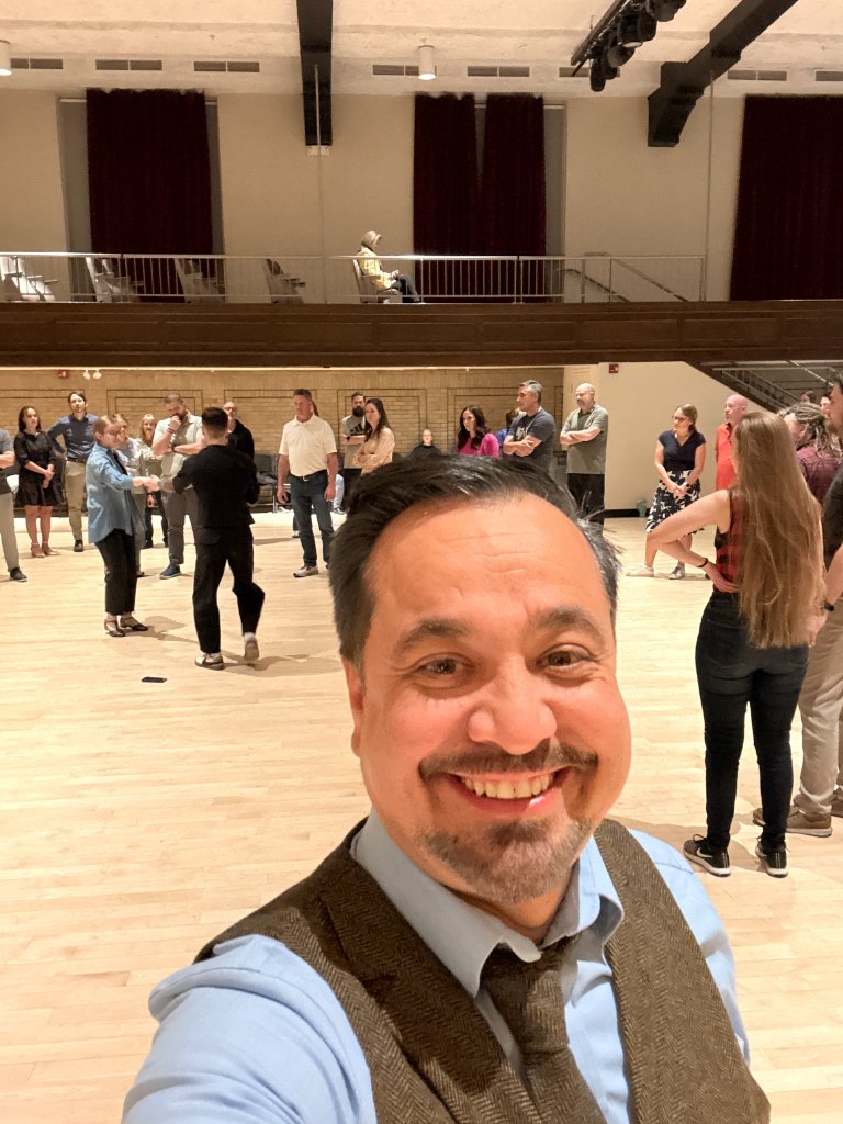 Jack swing dancing with partner