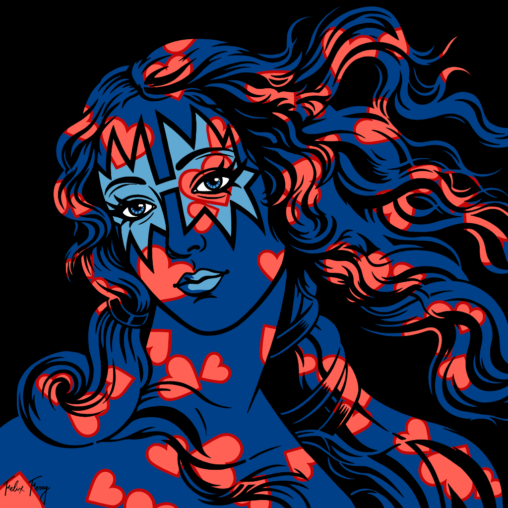 The Birth of Rock 'n' Roll (blue & pink edition)