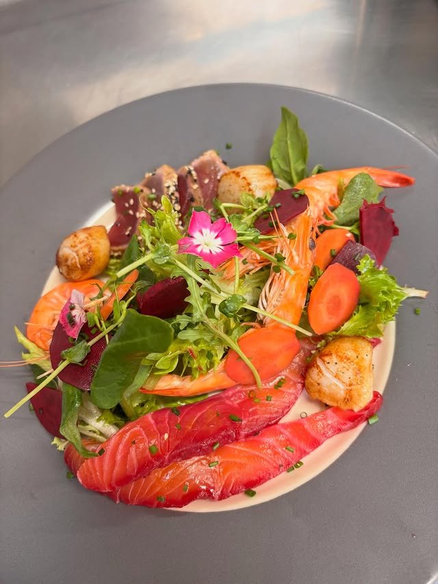 Gravlax de saumon
