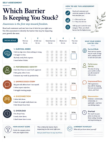 Workbook page — Self-Assessment