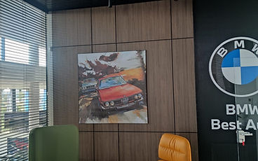 Żaluzje aluminiowe w biurze BMW Best Auto