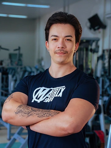 Gabriel Carvalho de Sousa, Professor e Personal Trainer da Academia Matrix 901
