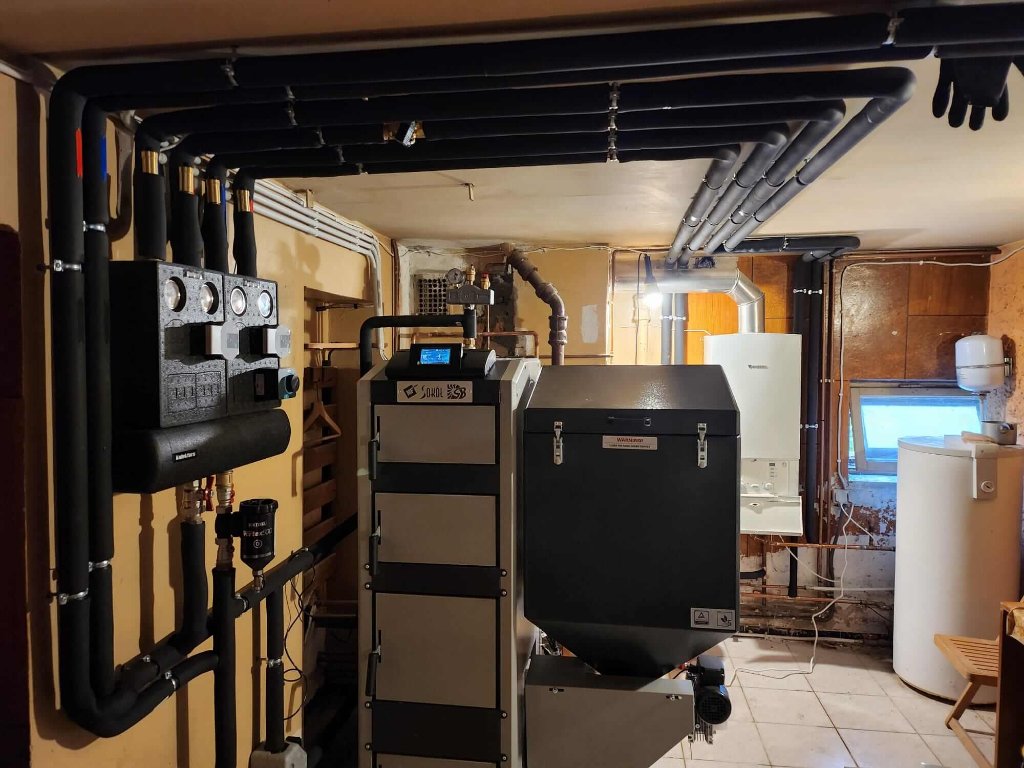 Granulu katls  SOKOL SD DUO BIO PLUM PLATINUM 34KW