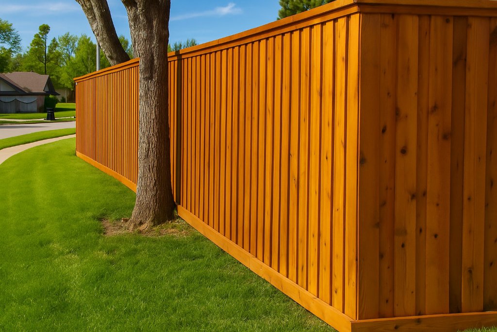 Harbinger fence and deck project photo 2