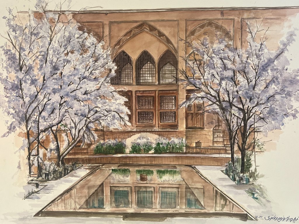 Persian Courtyard