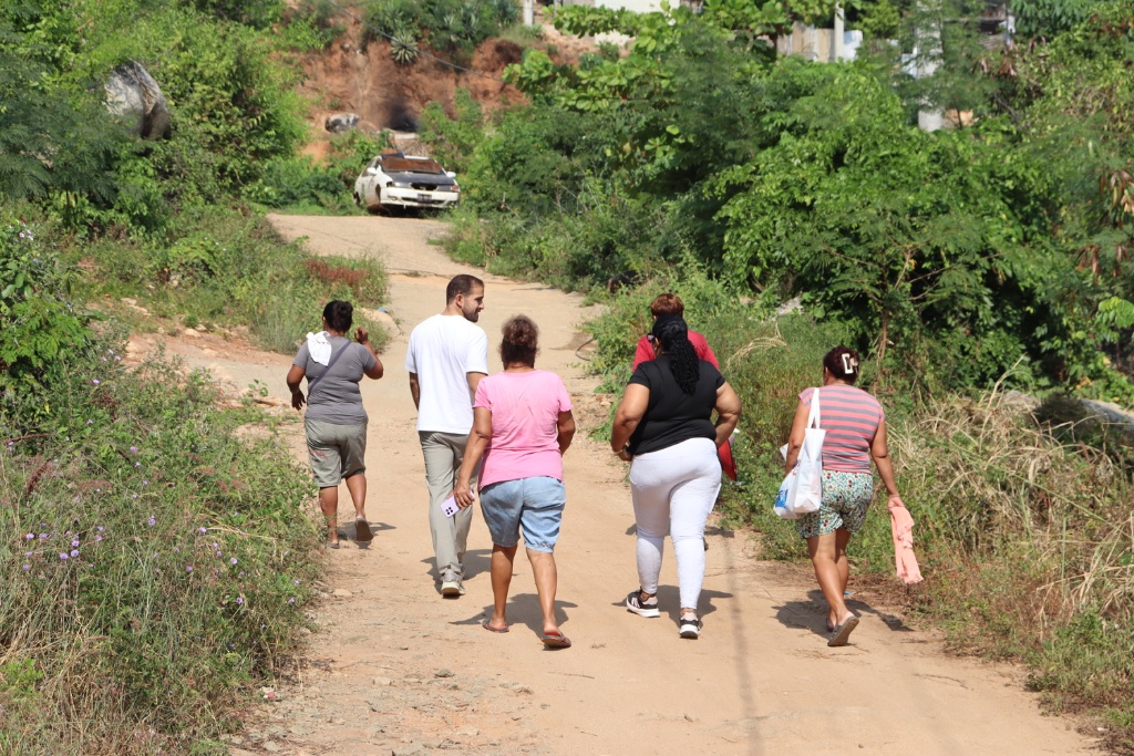 Caminando con la comunidad — presencia territorial en Acapulco