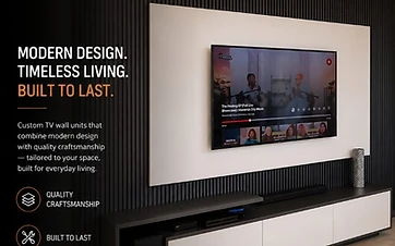 Custom TV Unit