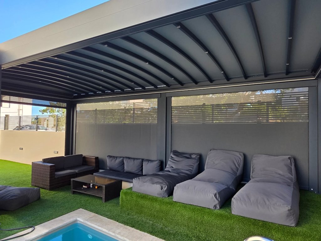 Pergola installation photo