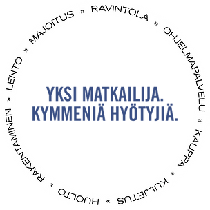 Yksi matkailija, kymmeniä hyötyjiä