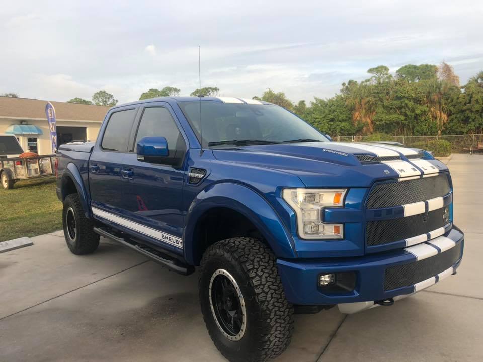 Shelby F-150 detailing