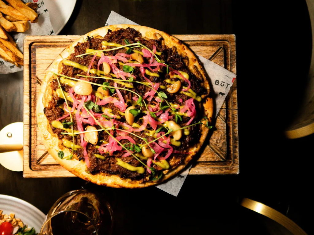 BBQ Brisket Flatbread
