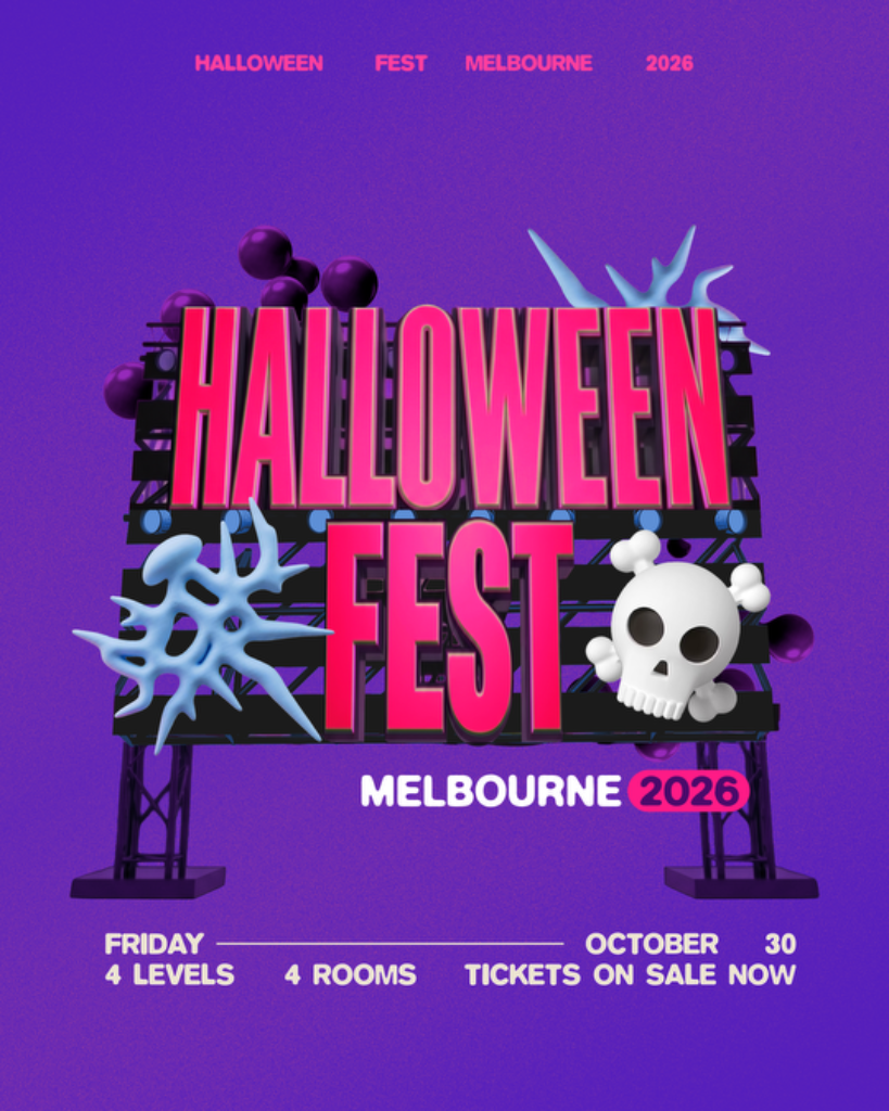 Halloweenfest Melbourne 2026 event flyer