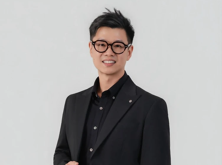 Danny Chua, Financial Consultant, smiling professionally in a bright studio setting