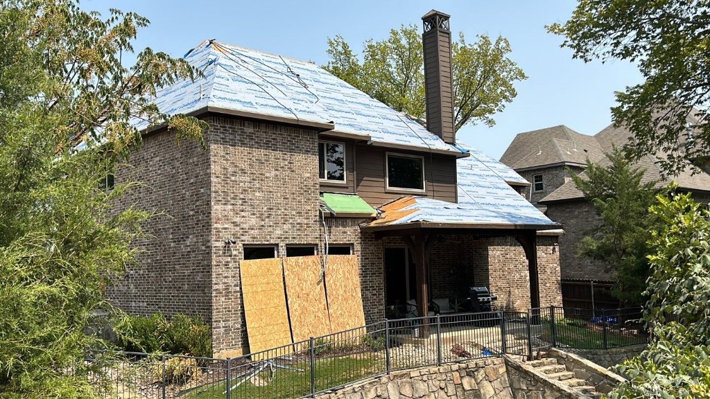 Grapevine Roof Replacement Ice Water Shield Underlayment Becker Roofing - Grapevine Roofing project photo by Becker Roofing and Exteriors