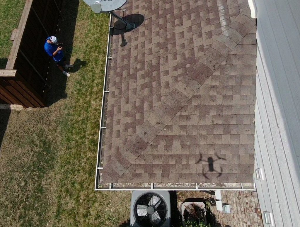 Plano Texas Severe Hail Damage175inch Hail - Roof Replacement project photo by Becker Roofing and Exteriors