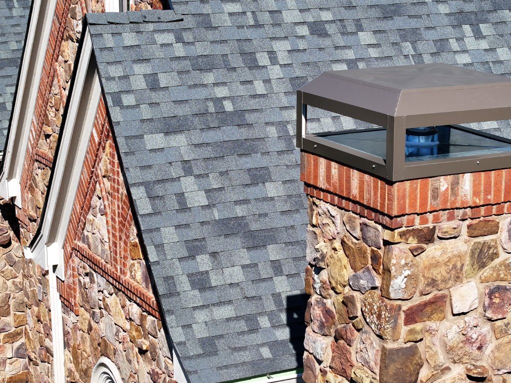 Southlake Texas After Photoof New Class4owens Corning Estate Gray Shinglein Color - Roof Replacement project photo by Becker Roofing and Exteriors