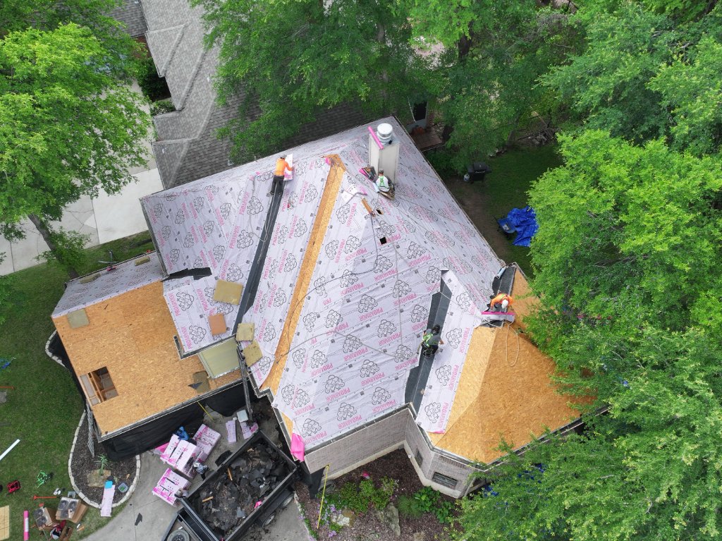 North Fort Worth Roof Replacement With Synthetic Underlayment - North Fort Worth Roofing project photo by Becker Roofing and Exteriors