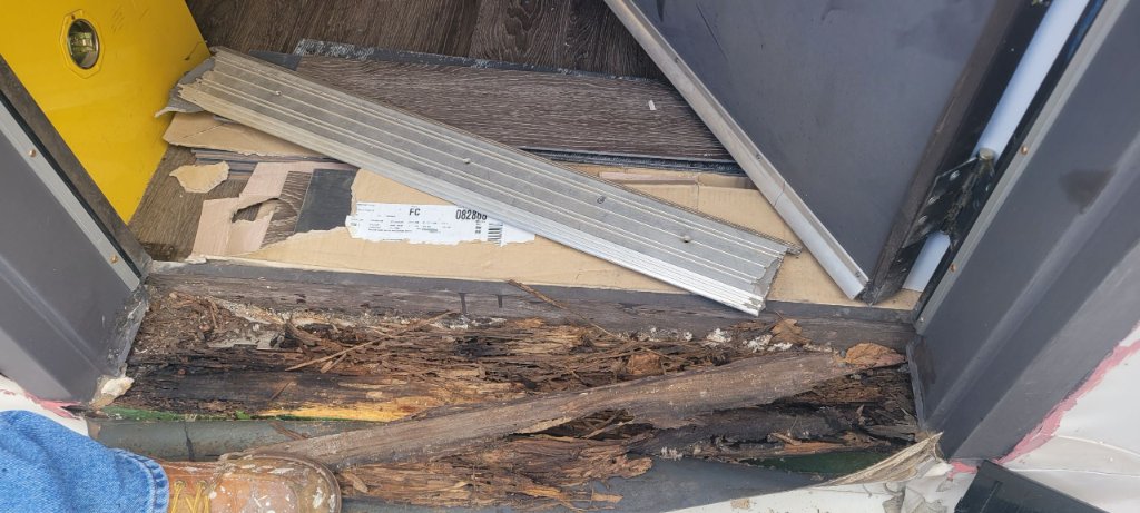 Plano Texas Tporoof Leakat Door - Emergency Roof Repair project photo by Becker Roofing and Exteriors