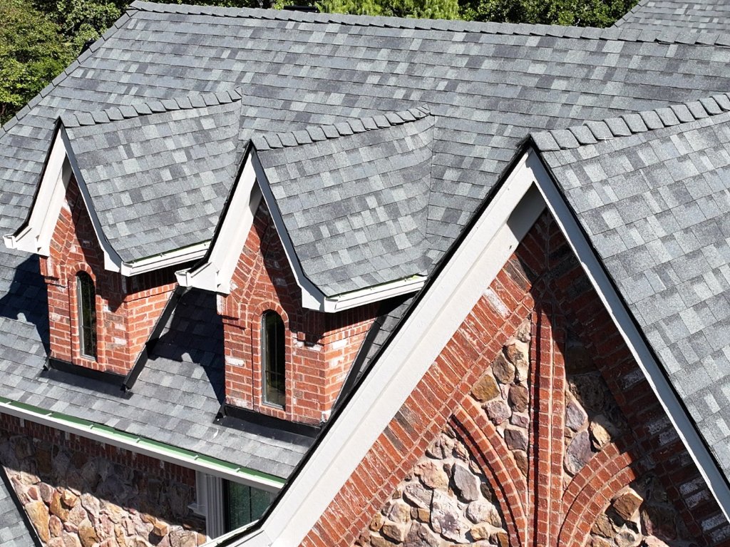 Southlake Texas Roof Replacement Owens Corning After Photo Raised Ridge Cap - Southlake Roofing project photo by Becker Roofing and Exteriors