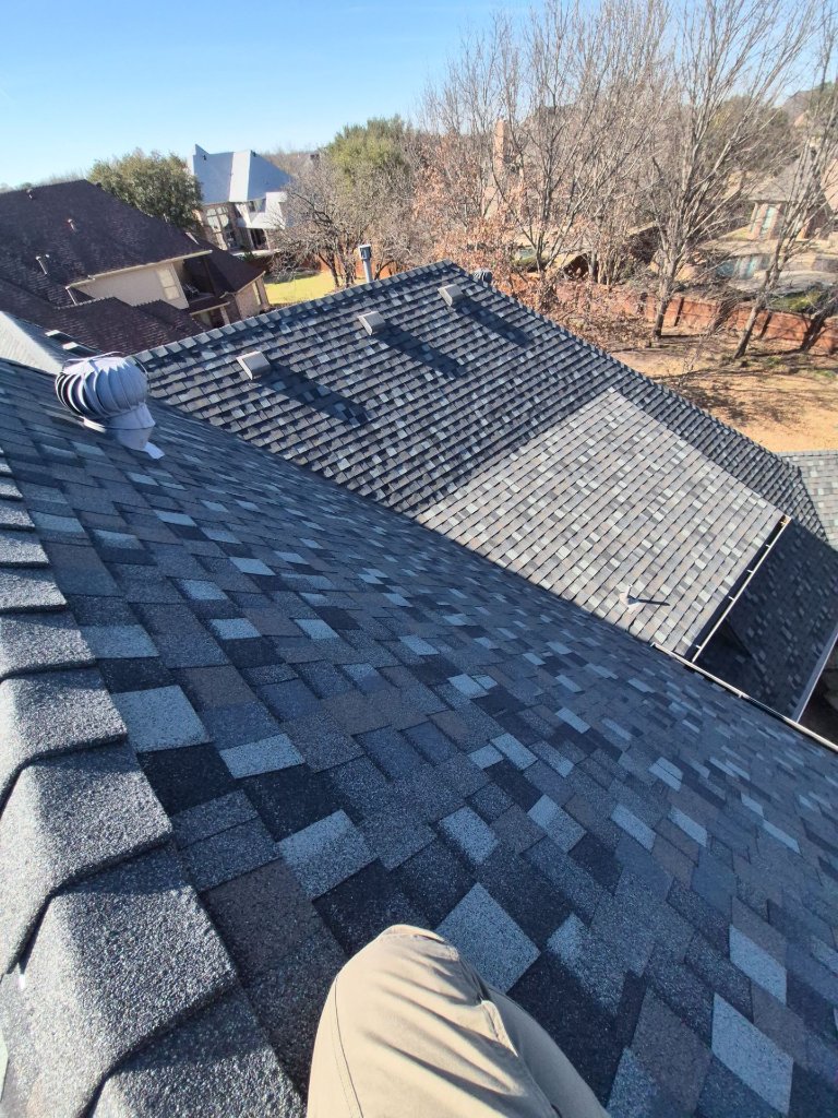 Roanoke Architectural Shingle Ridge Installation Becker Roofing - Roanoke Roofing project photo by Becker Roofing and Exteriors