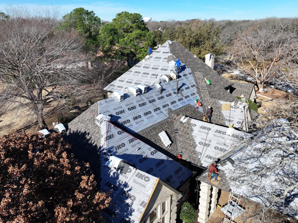 Southlake Texas Roof Replacement Ikoshingles - Southlake Roofing project photo by Becker Roofing and Exteriors