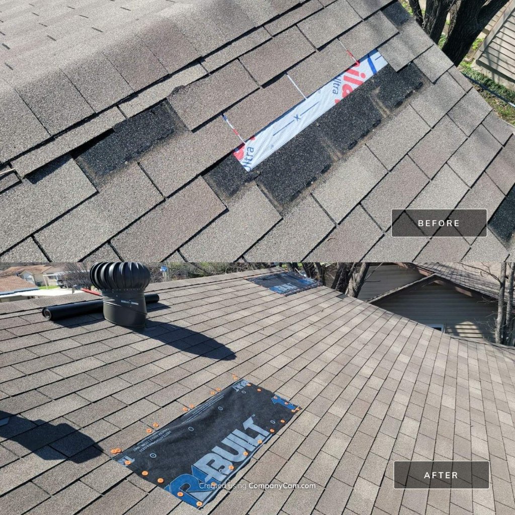 Haltom City Roof Repair - Haltom City Roofing project photo by Becker Roofing and Exteriors