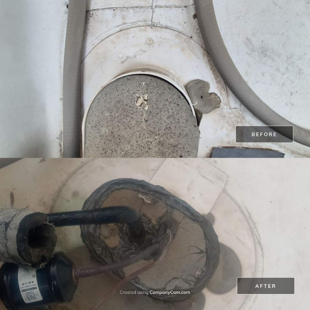 Plano Texas Pitch Pan Leak Sealed - Emergency Roof Repair project photo by Becker Roofing and Exteriors