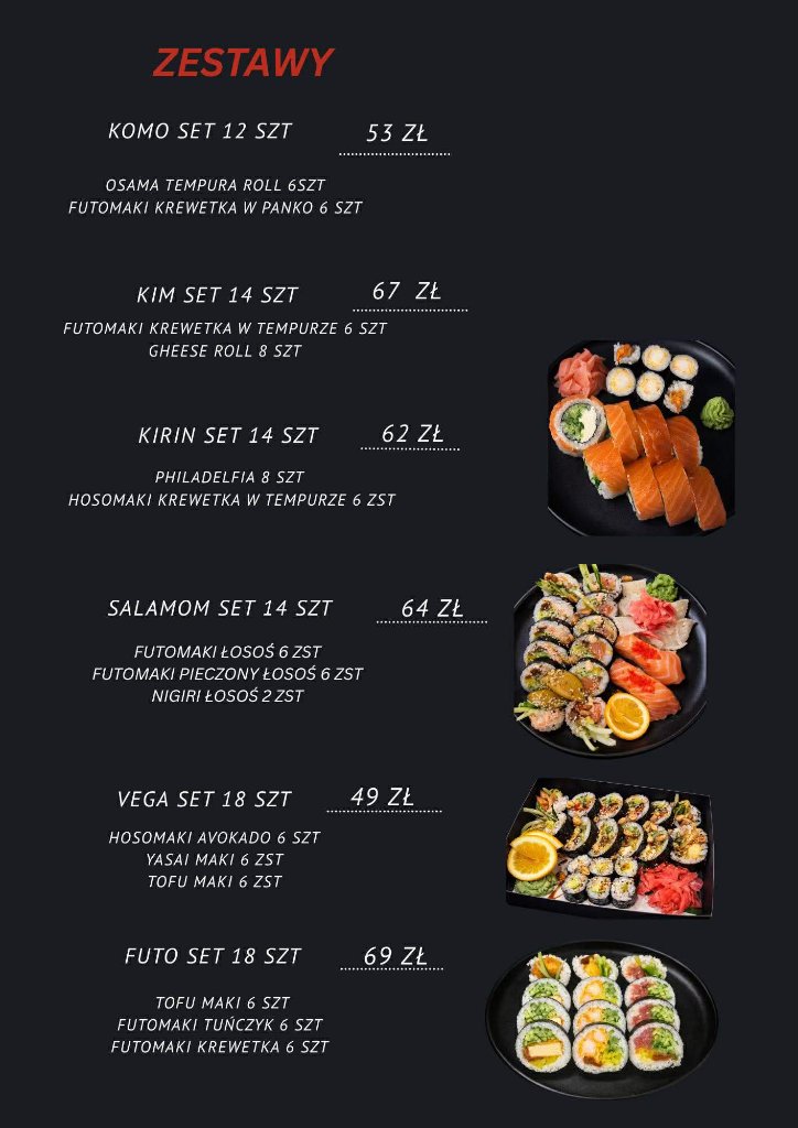 Shori Sushi danie 4